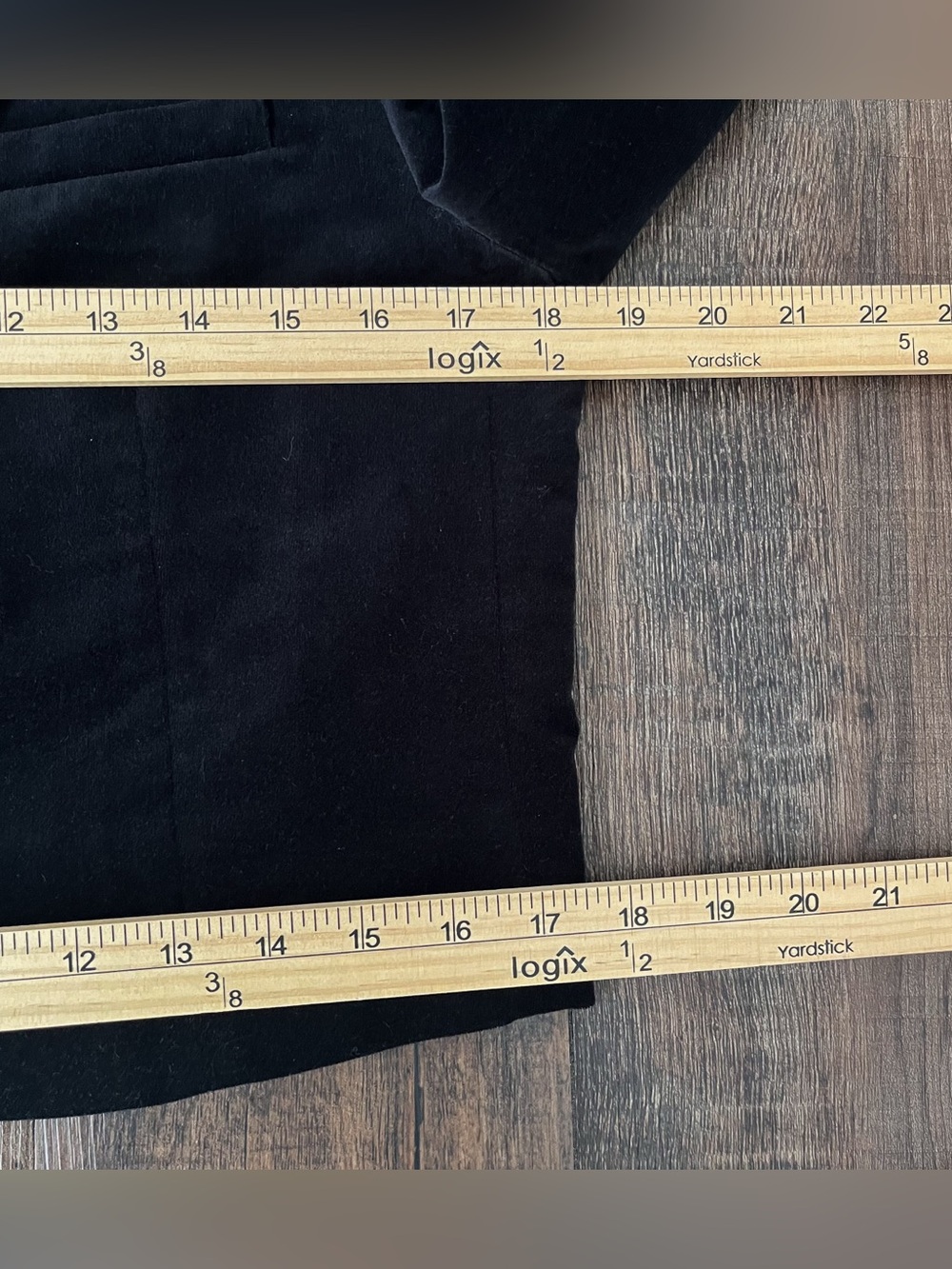 Zara Velvet Cropped Blazer Single Breasted Cotton Fully Lined Size Medium Black - Picture 13 of 16